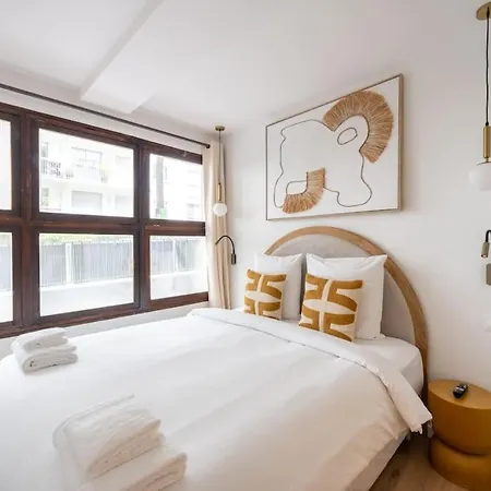 6 Pers #2 #2 Sdb #pere Lachaise #paris 20 * פריז